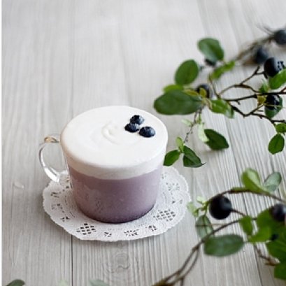 Blueberry Latte